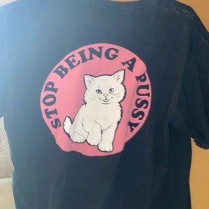 Stop being a pussy !!